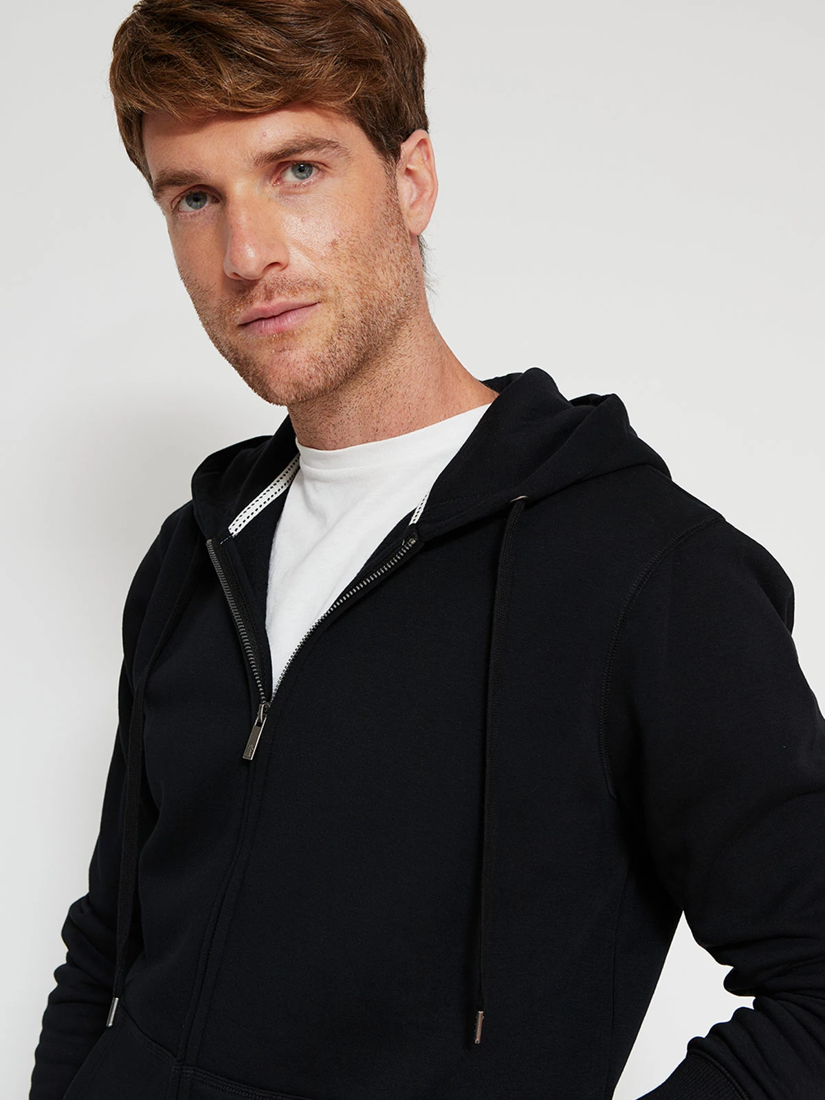 POLERÓN HOMBRE KENNETH STEVENS ALGODÓN FULL ZIPPER HOODIE - 3