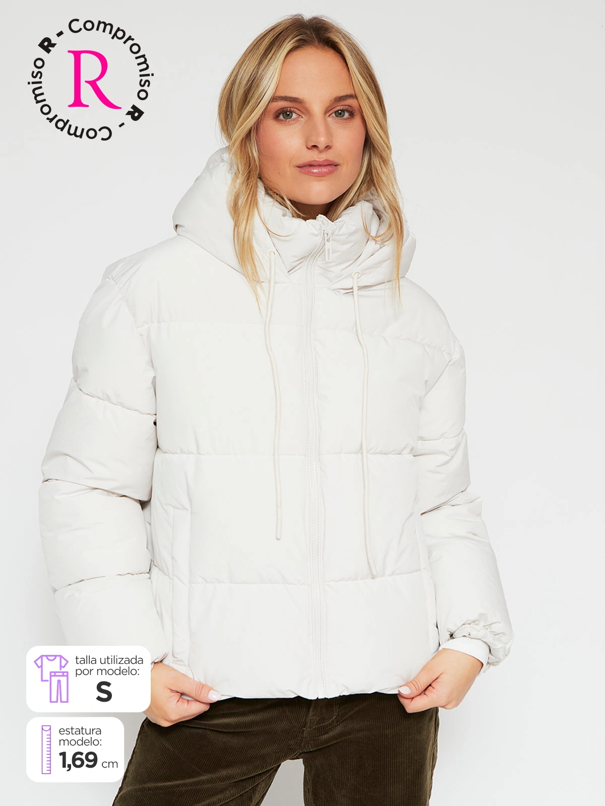 PARKA MUJER INDEX CORTA PUFFA - 1