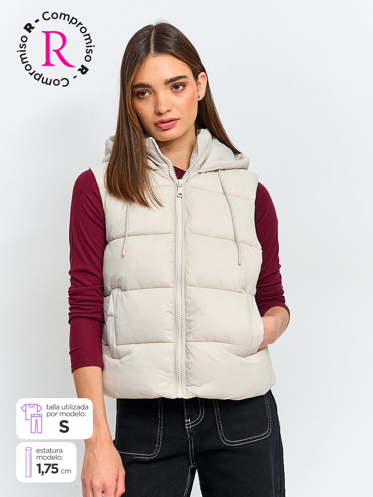 PARKA MUJER INDEX SIN MANGAS CORTA - 1