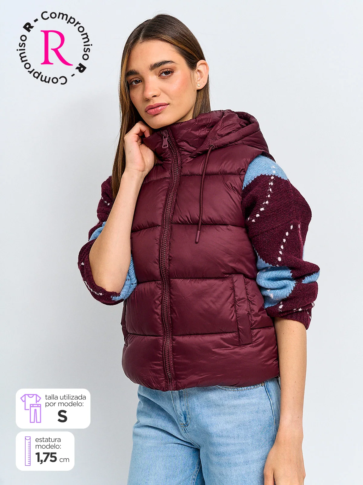 INDEX PARKA MUJER INDEX SIN MANGAS CORTA