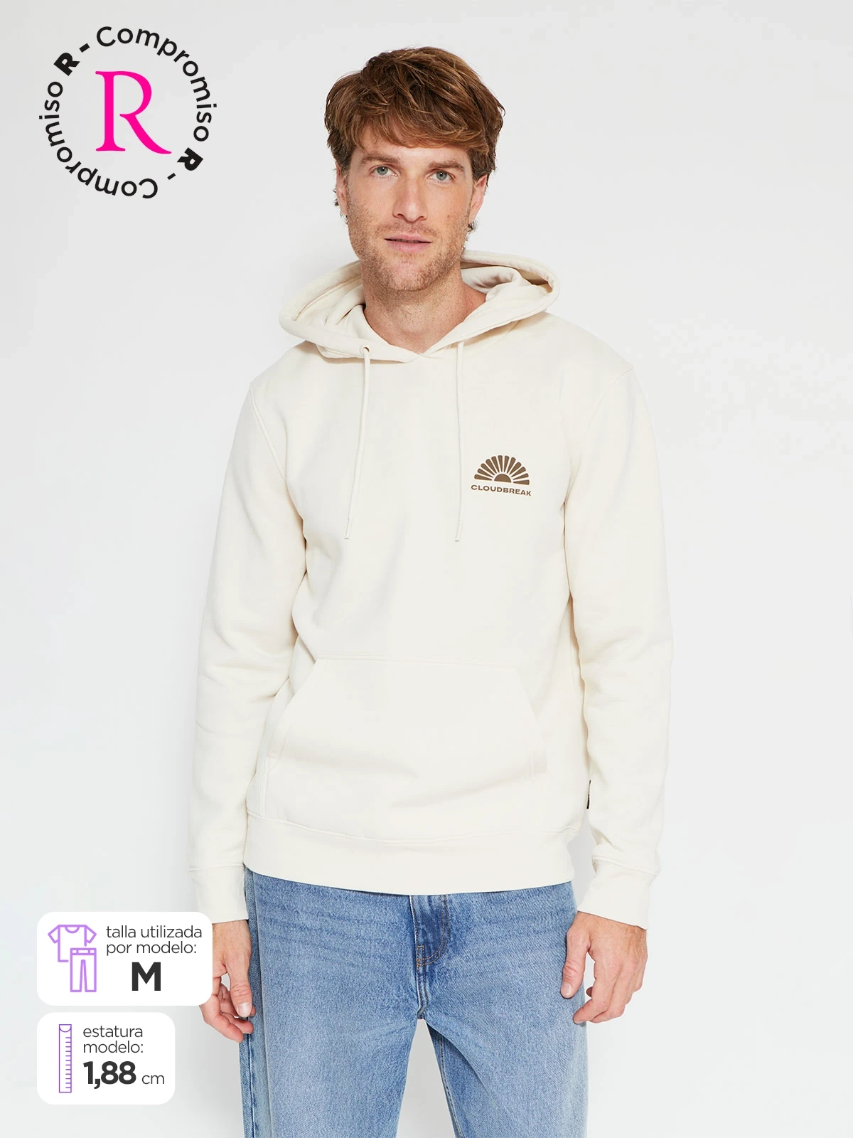 POLERÓN HOMBRE CLOUDBREAK ALGODÓN HOODIE