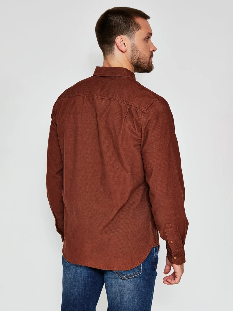 CAMISA HOMBRE ROBERT LEWIS MANGA LARGA COTELÉ - 2