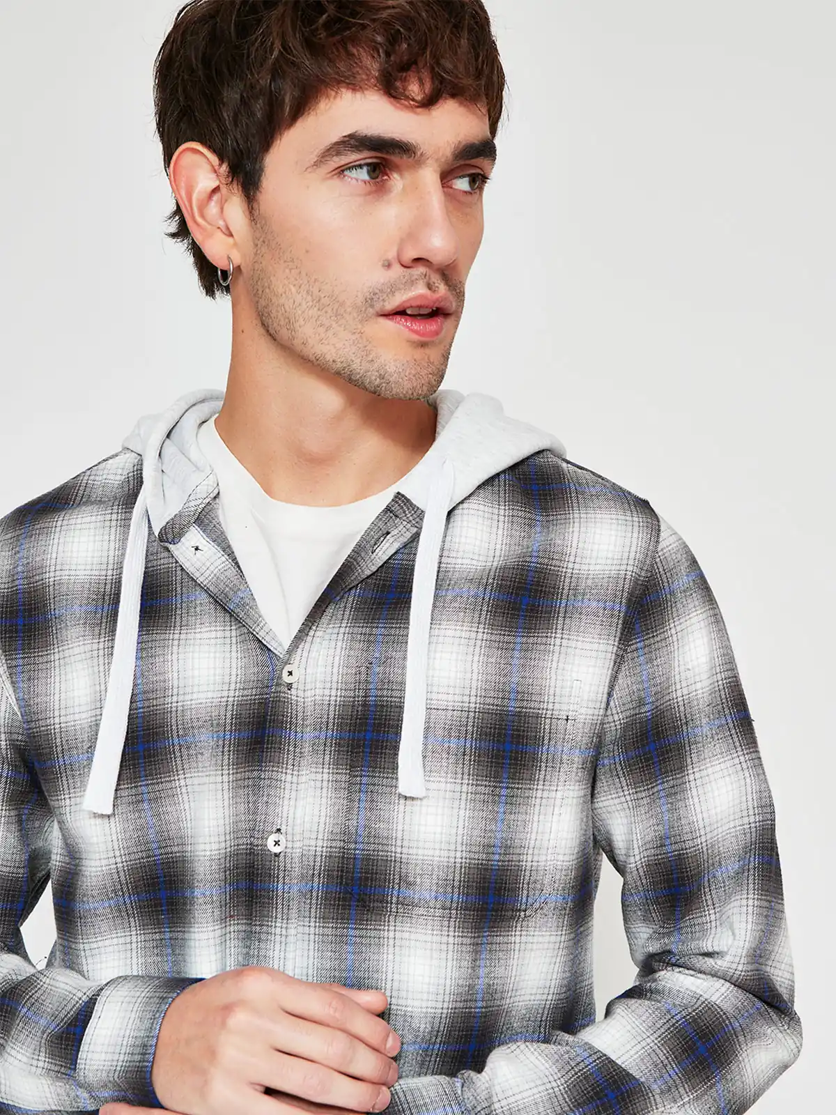 CAMISA HOMBRE AEROPOSTALE ALGODÓN MANGA LARGA HOODIE - 3