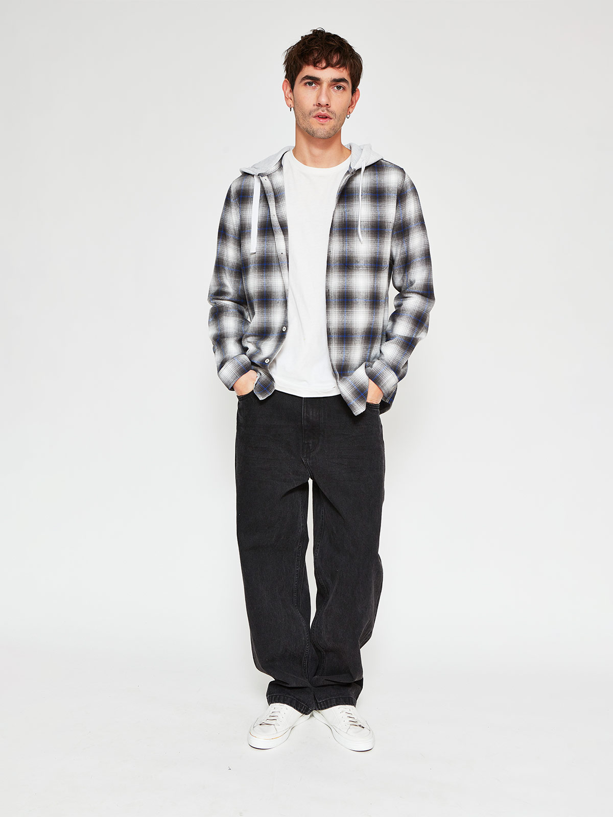 CAMISA HOMBRE AEROPOSTALE ALGODÓN MANGA LARGA HOODIE - 4