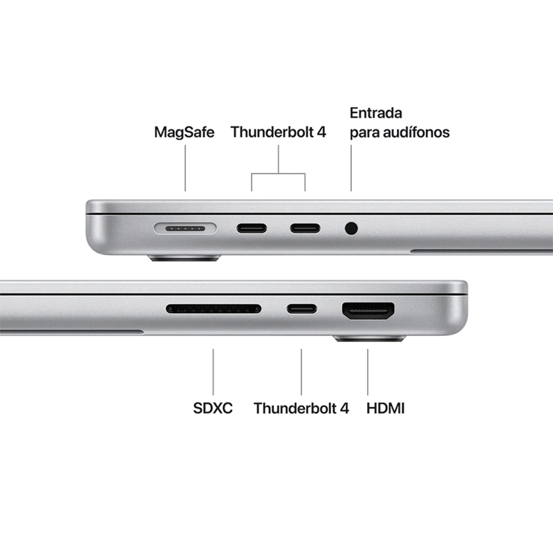 MACBOOK PRO M5 GPU10C 16GB RAM 512GB 14.2” Plata, foto 8