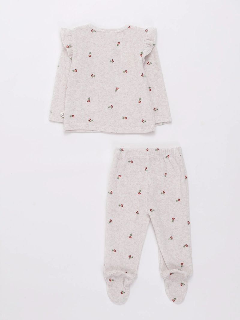 OSITO 2 PIEZAS NIÑA BABY HARVEST PLUSH - 2