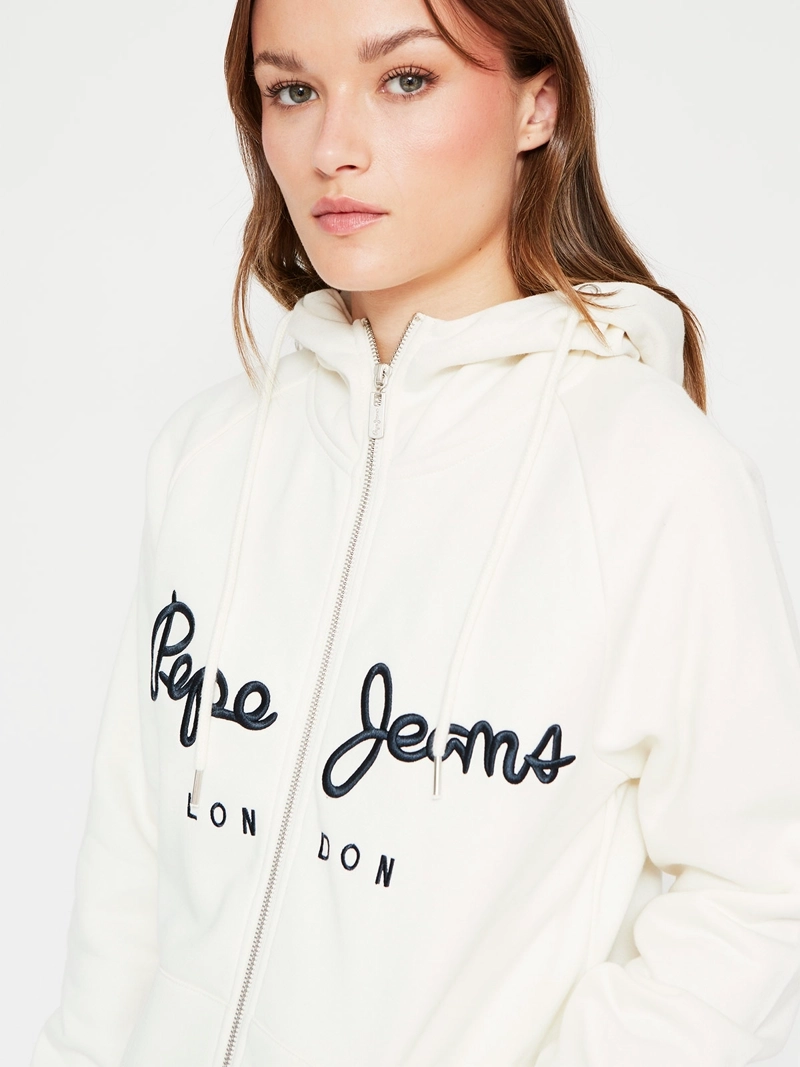 POLERÓN MUJER PEPE JEANS ALGODÓN CAPUCHA - 3