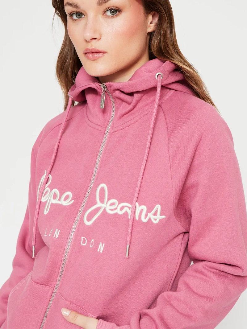 POLERÓN MUJER PEPE JEANS ALGODÓN CAPUCHA - 3