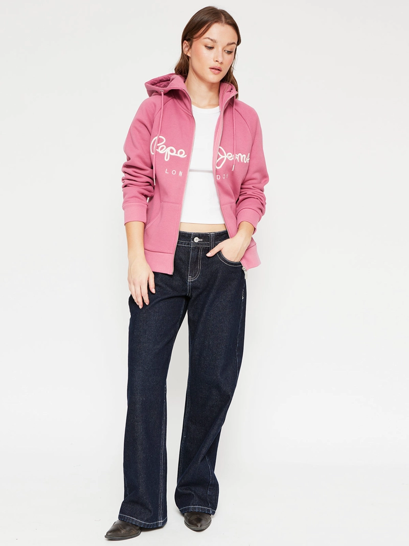 POLERÓN MUJER PEPE JEANS ALGODÓN CAPUCHA - 4