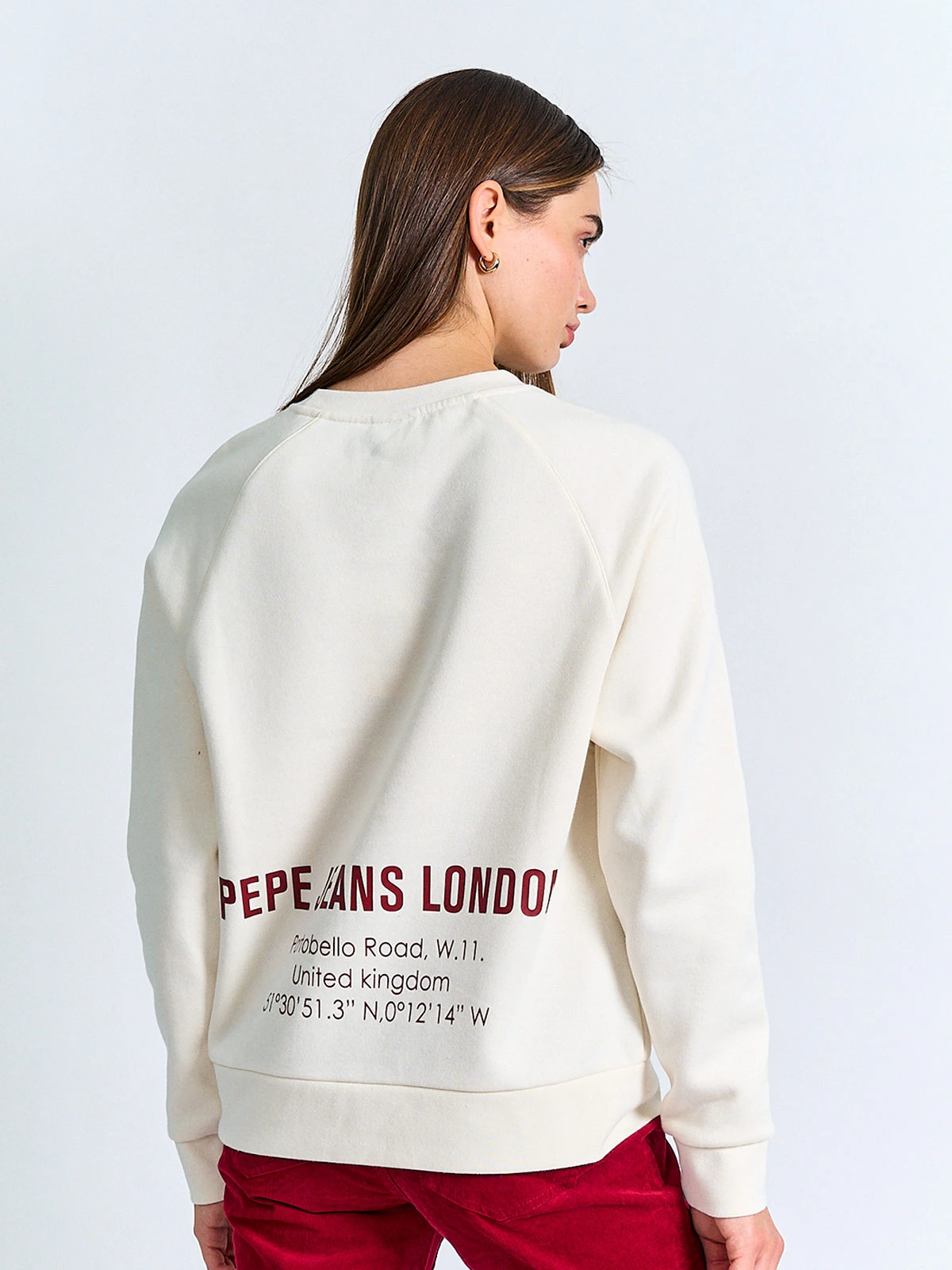 POLERÓN  MUJER PEPE JEANS ALGODÓN LOGO - 2