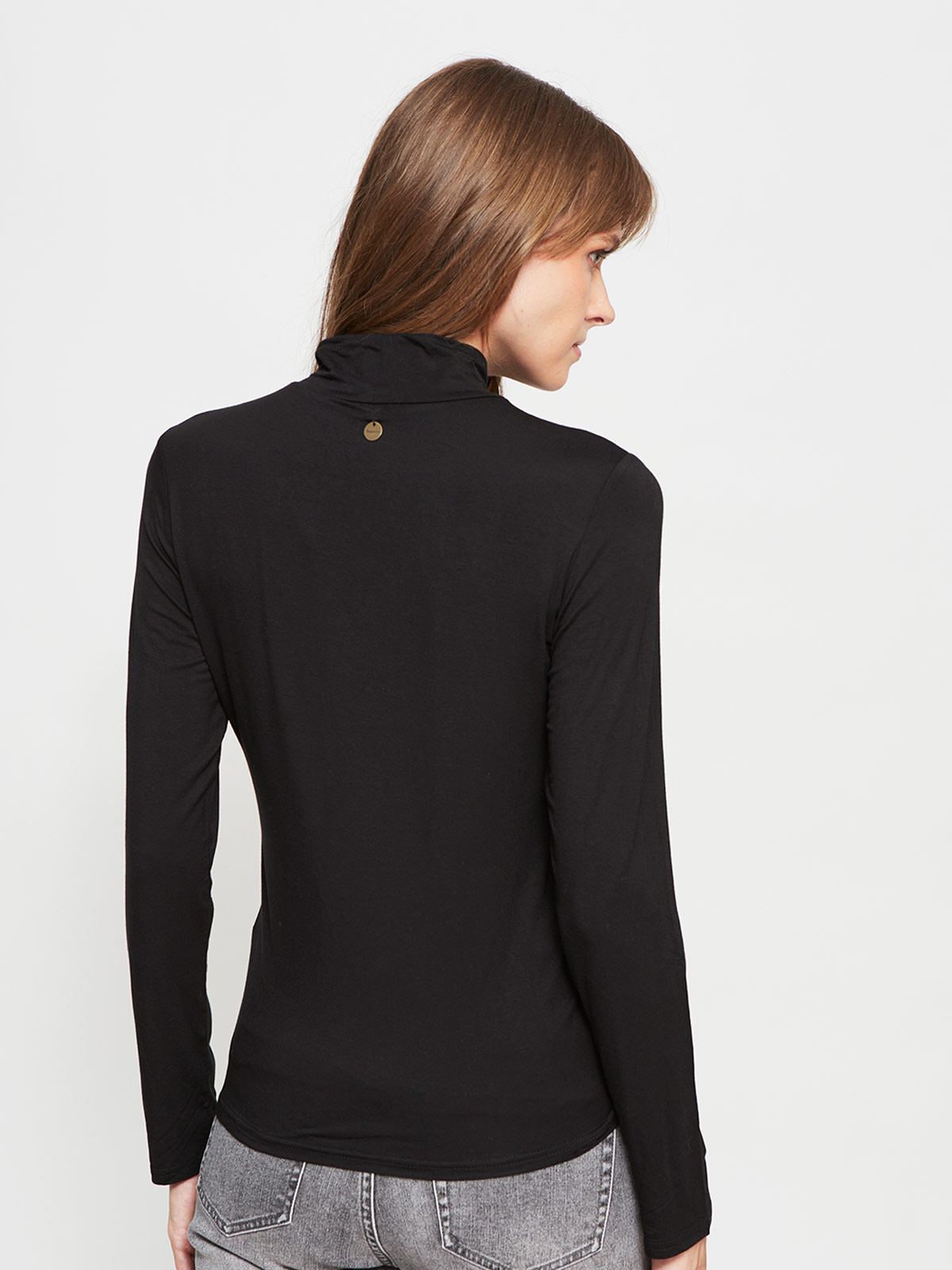 POLERA MUJER REGATTA CUELLO MOCK MANGA LARGA - 2