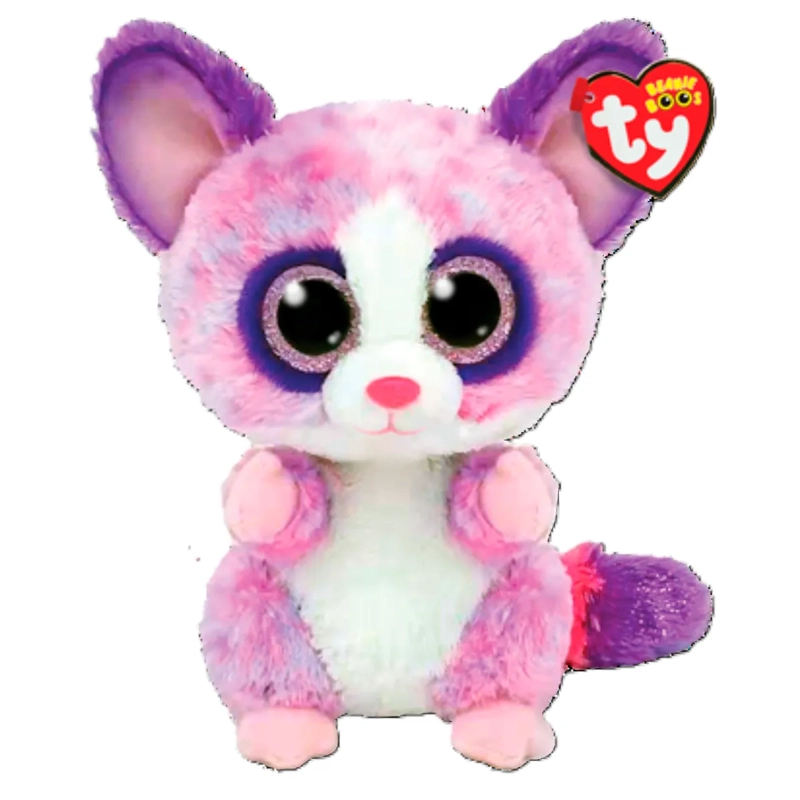 TY BECCA LEMUR ROSADO REGULAR - 1