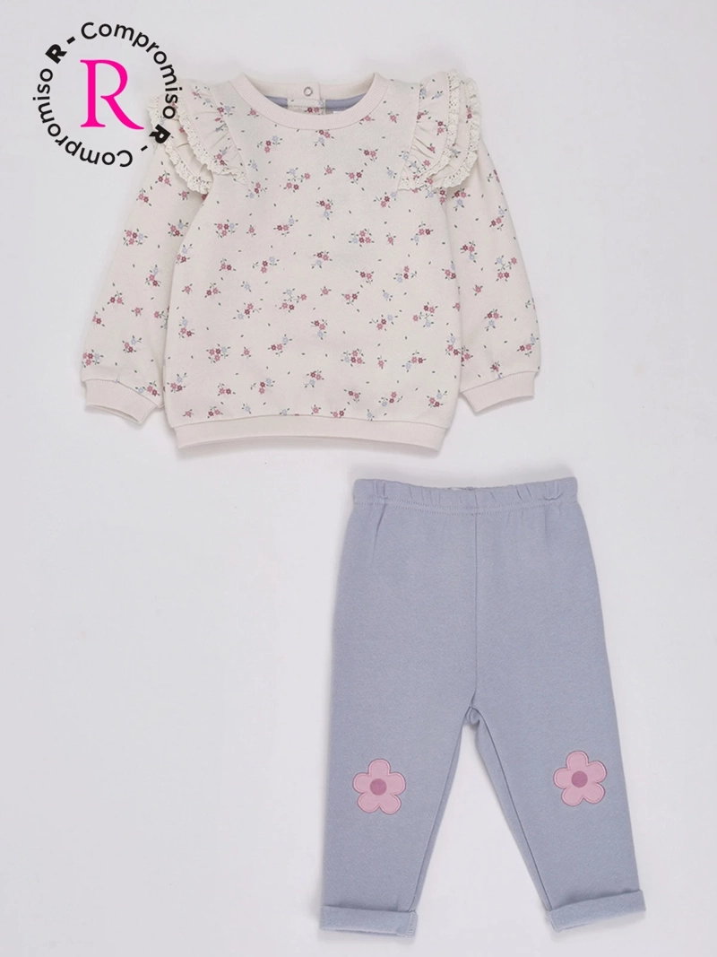 CONJUNTO NIÑA BABY HARVEST FLOR - 1