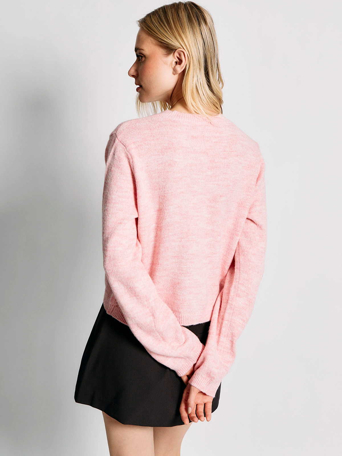 CARDIGAN MUJER INDEX MANGA LARGA - 2