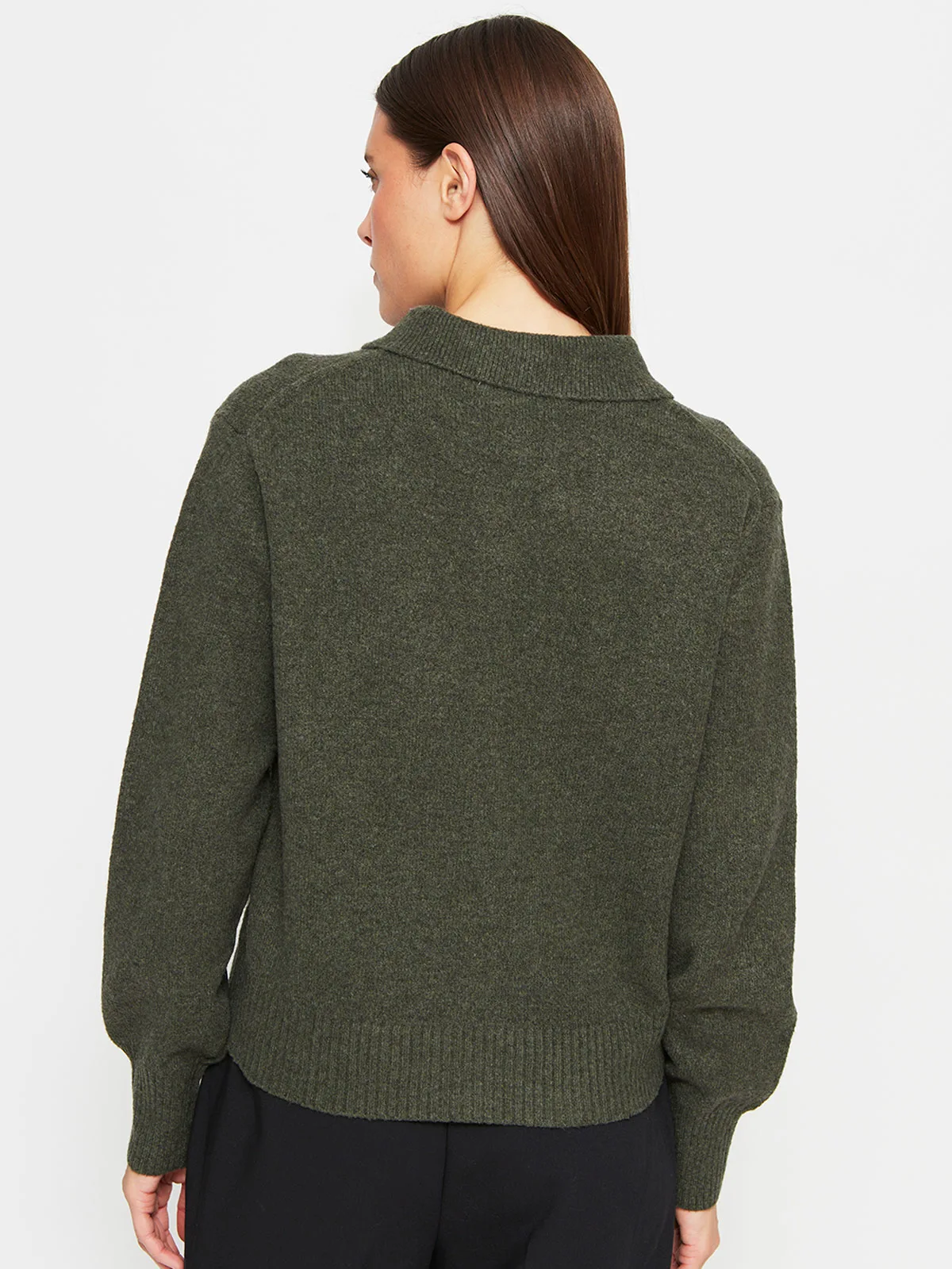 SWEATER MUJER MARQUIS CUELLO POLO BOTONES - 2