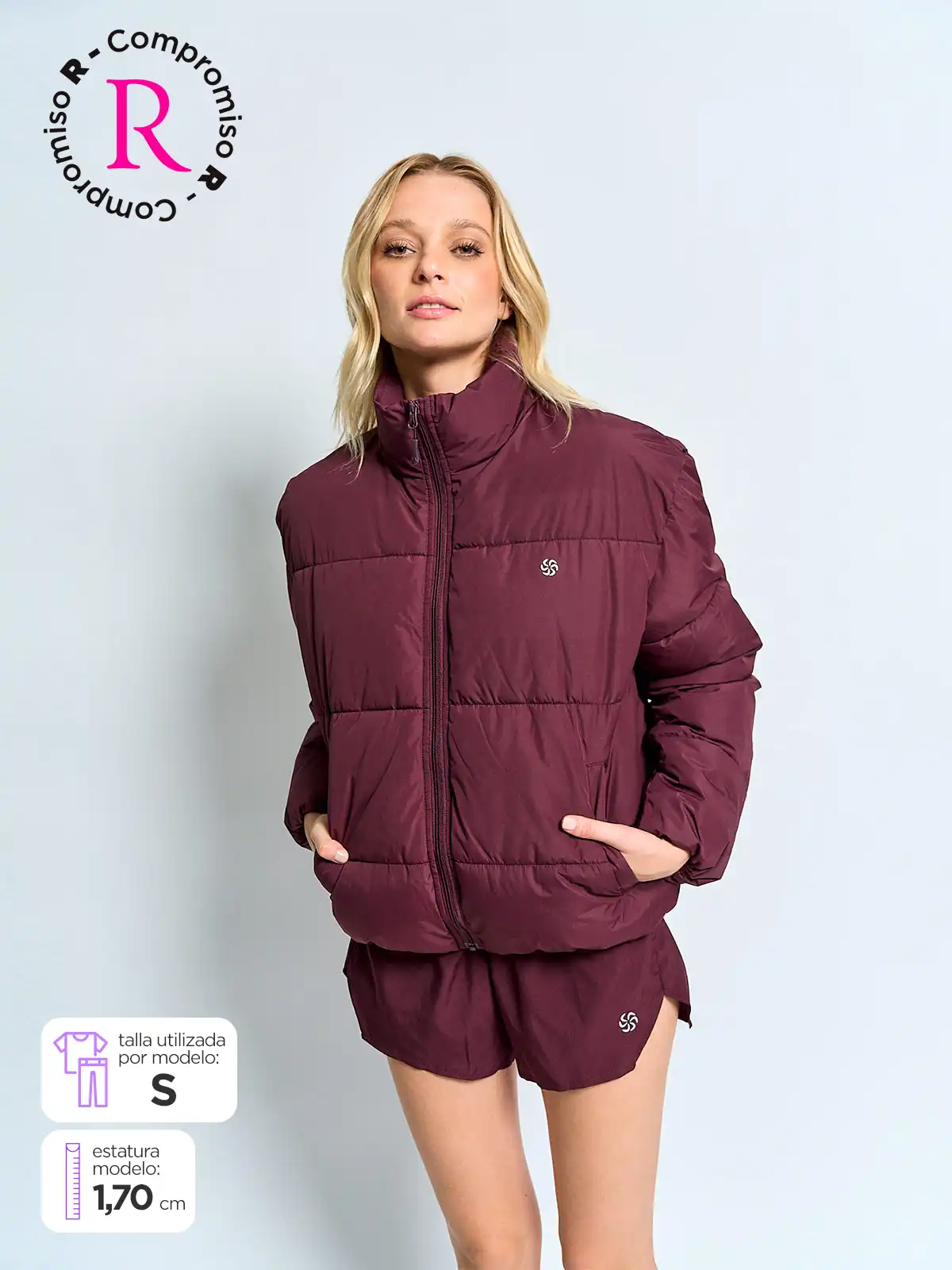 REVUP PARKA MUJER REVUP MANGA LARGA