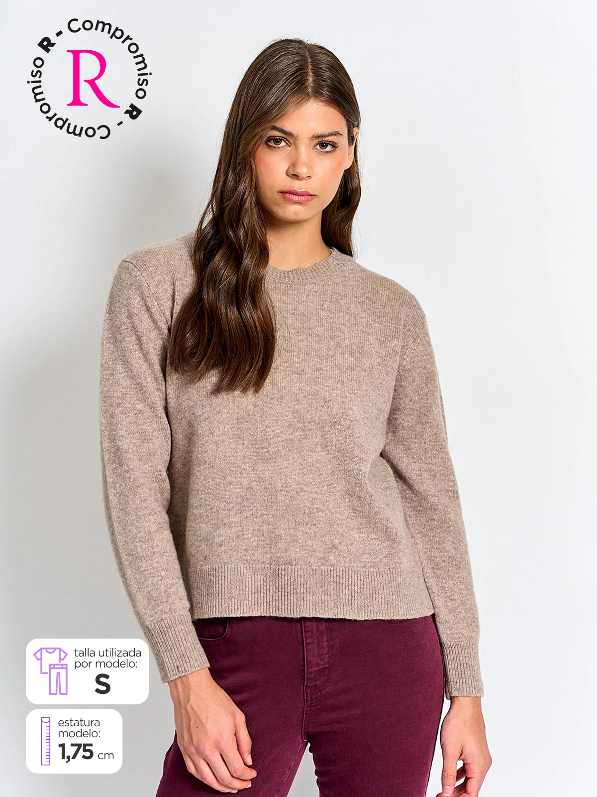 SWEATER MUJER MARQUIS LANA CASHMERE - 1