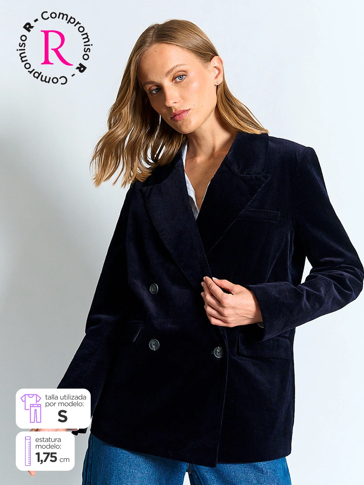 MARQUIS BLAZER MUJER MARQUIS ALGODÓN COTELÉ