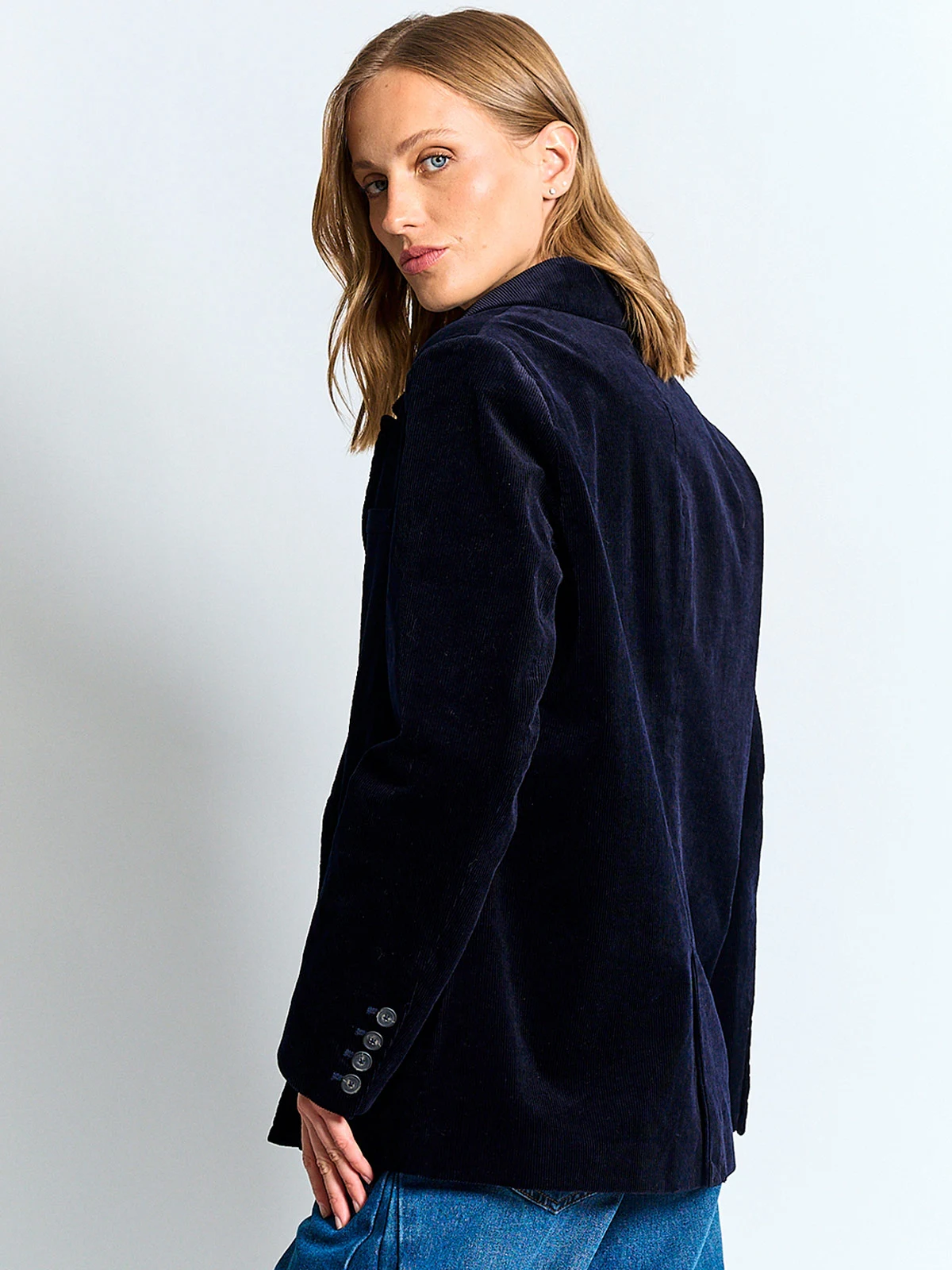 BLAZER MUJER MARQUIS ALGODÓN COTELÉ - 2