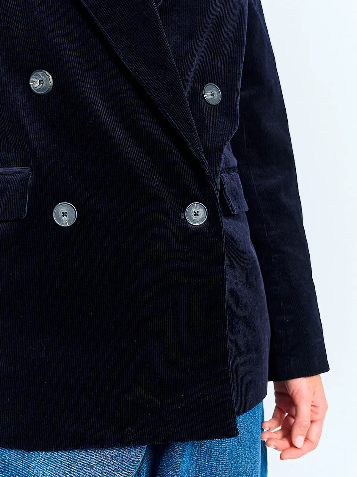 BLAZER MUJER MARQUIS ALGODÓN COTELÉ - 3