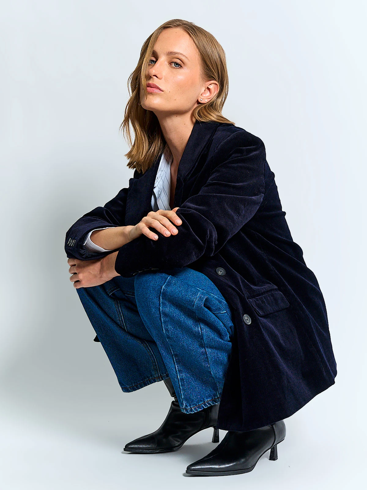 BLAZER MUJER MARQUIS ALGODÓN COTELÉ - 4
