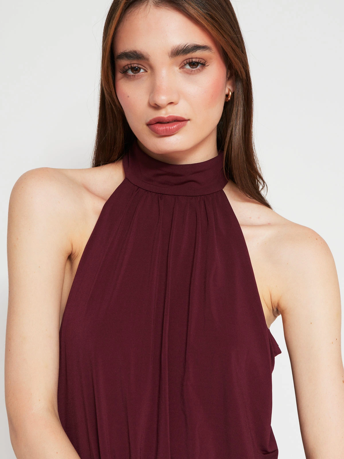 POLERA MUJER INDEX SIN MANGAS HALTER - 5
