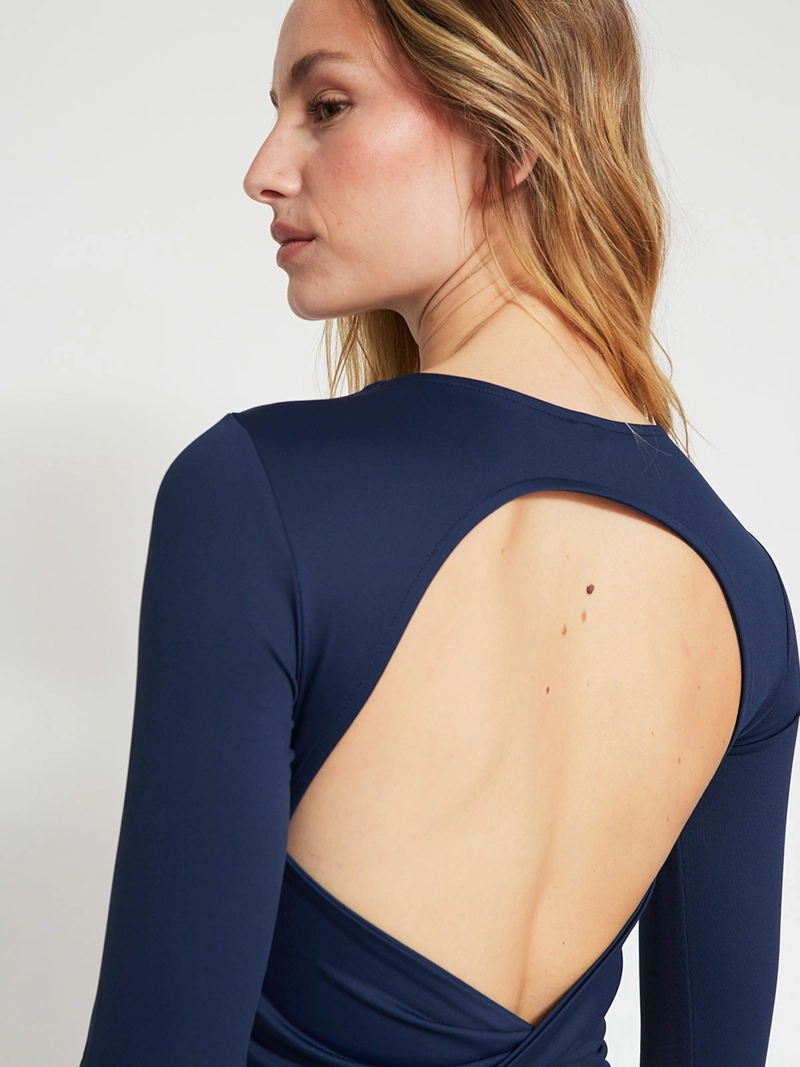 POLERA MUJER INDEX MANGA LARGA BÁSICA - 3