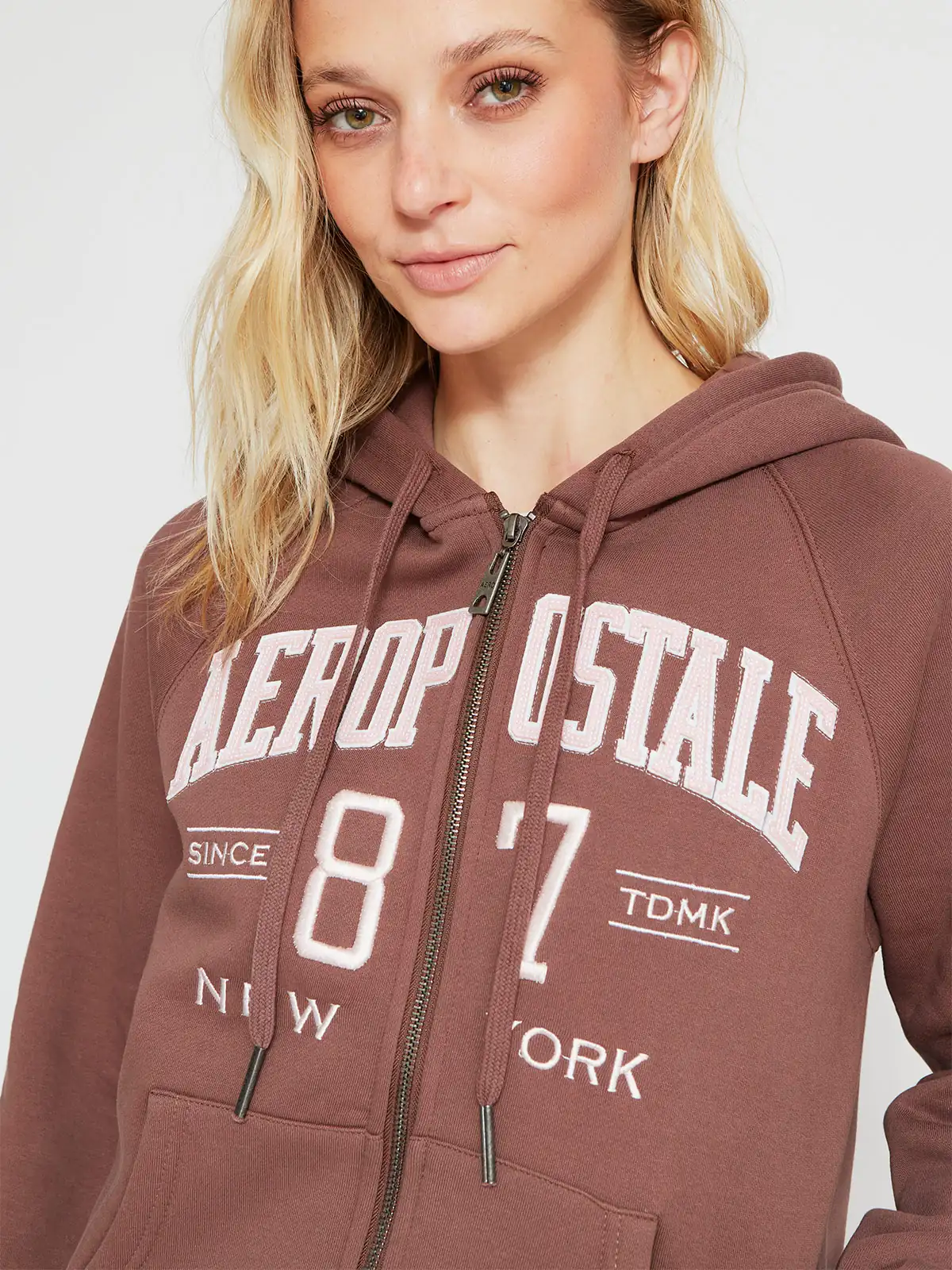 POLERÓN MUJER AEROPOSTALE ALGODÓN  - 3