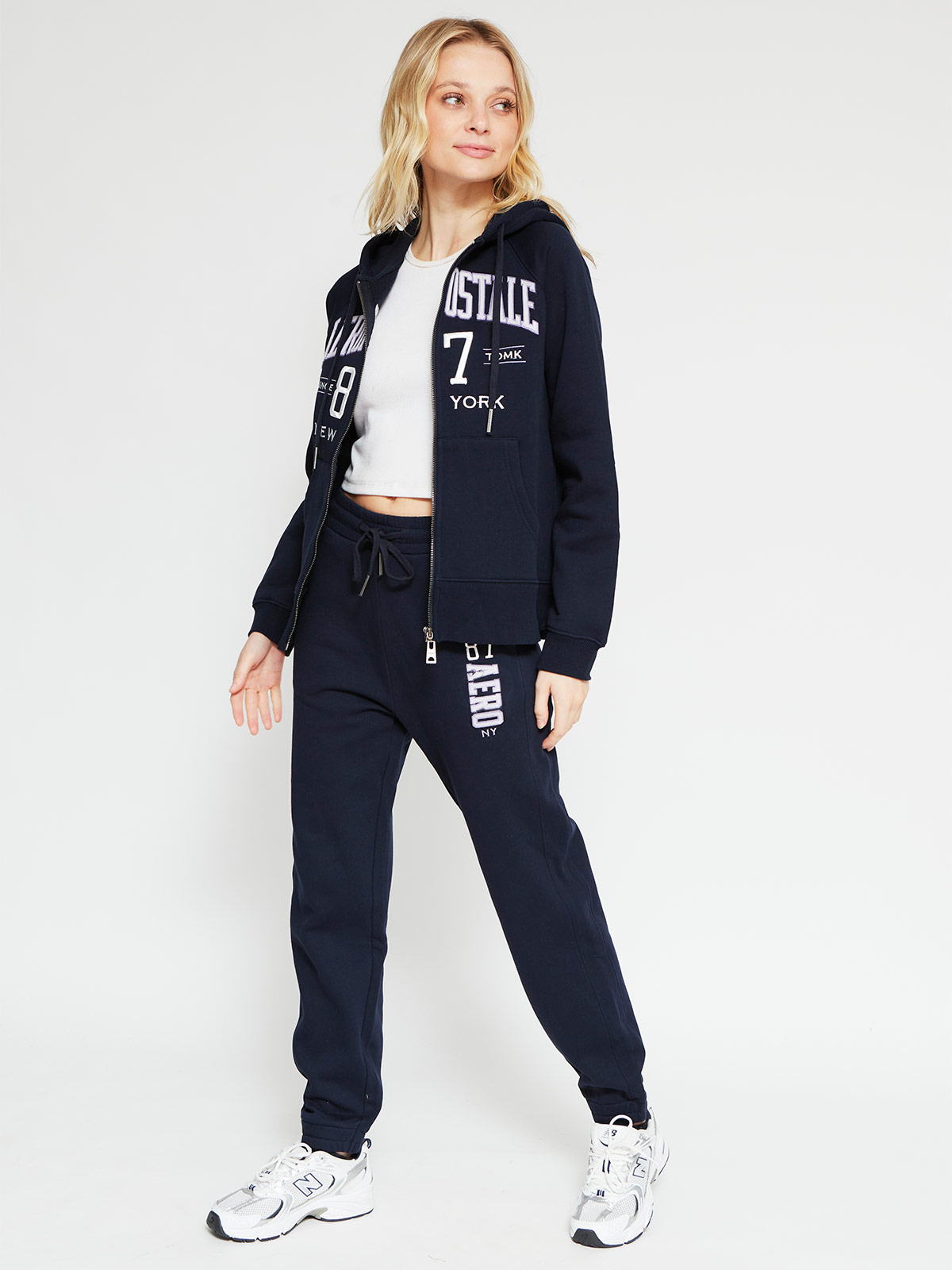 POLERÓN MUJER AEROPOSTALE ALGODÓN  - 4