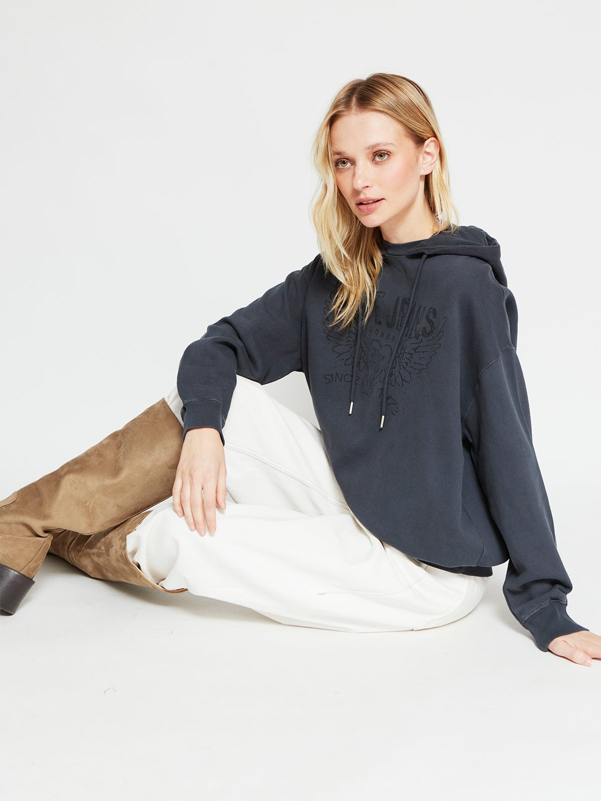 POLERÓN MUJER PEPE JEANS ALGODÓN TACHAS - 4