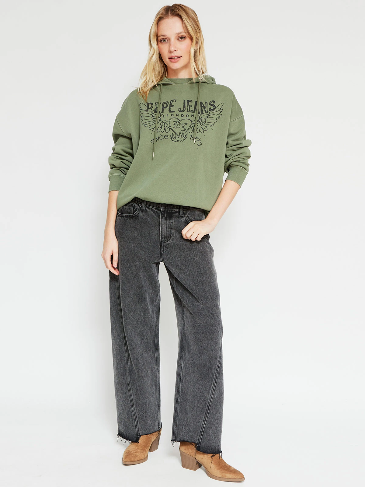POLERÓN MUJER PEPE JEANS ALGODÓN TACHAS - 4