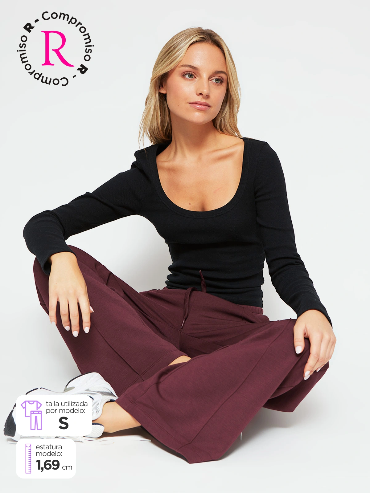 PANTALÓN MUJER INDEX RECTO - 1