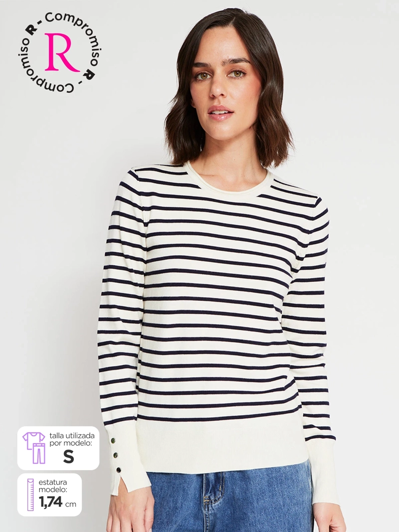 SWEATER MUJER MARQUIS CUELLO REDONDO