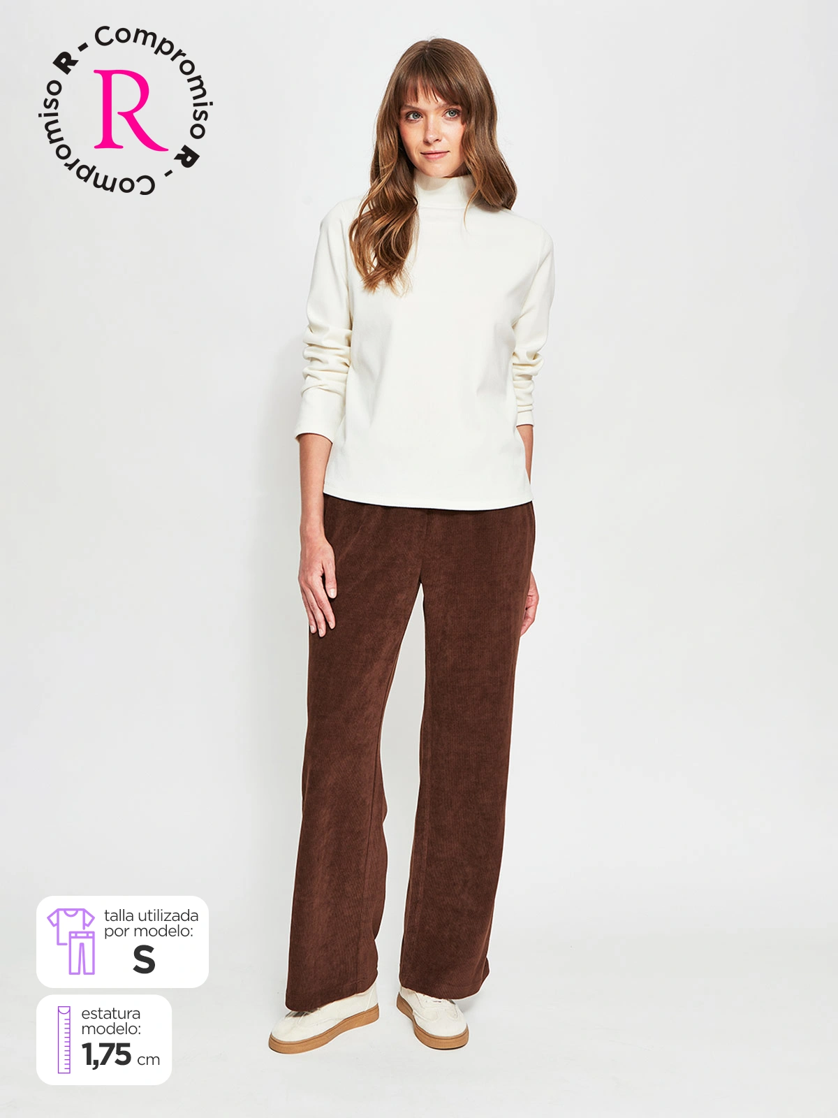 PANTALÓN MUJER AZIZ ANCHO - 1