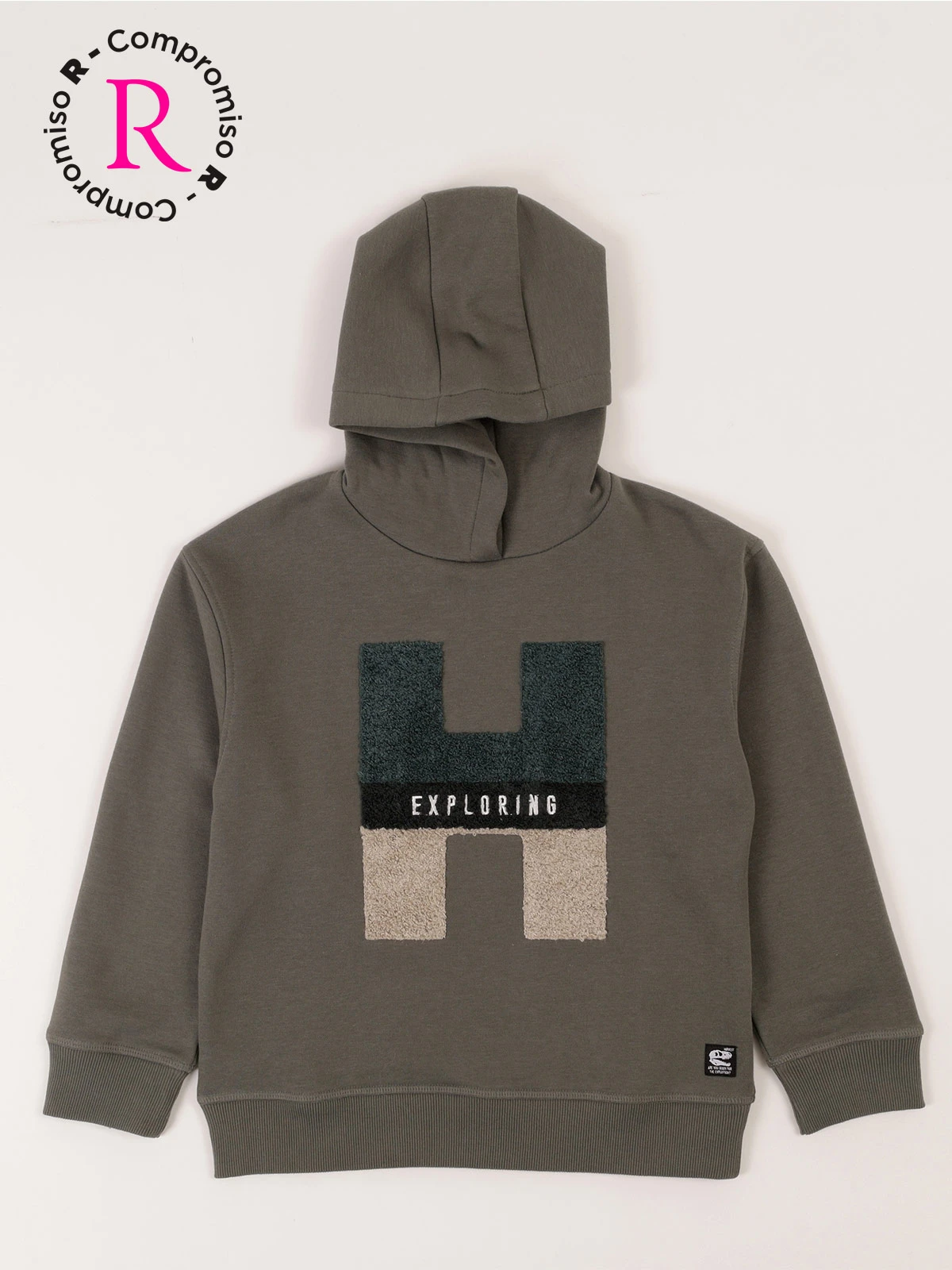 POLERON NIÑO HARVEST REGULAR FIT MANGA LARGA  - 1