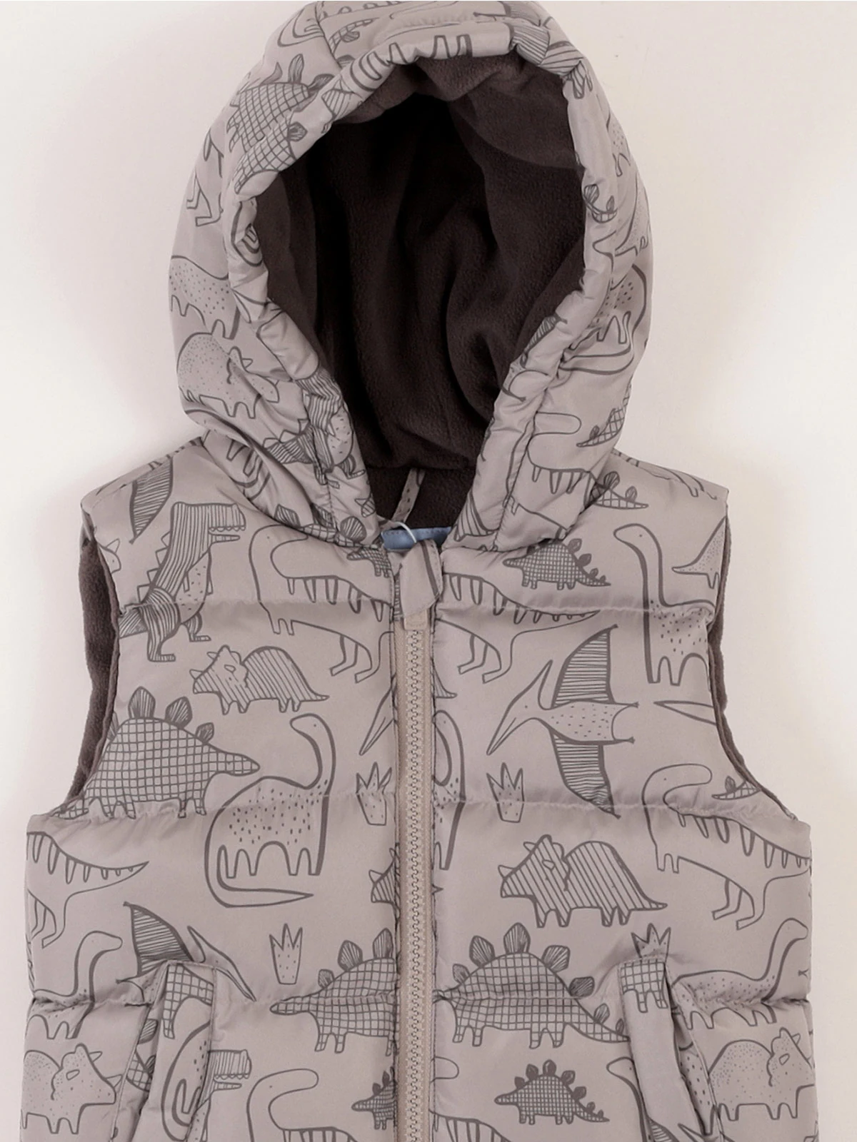 PARKA SIN MANGAS NIÑO BABY HARVEST CAPUCHA  - 3