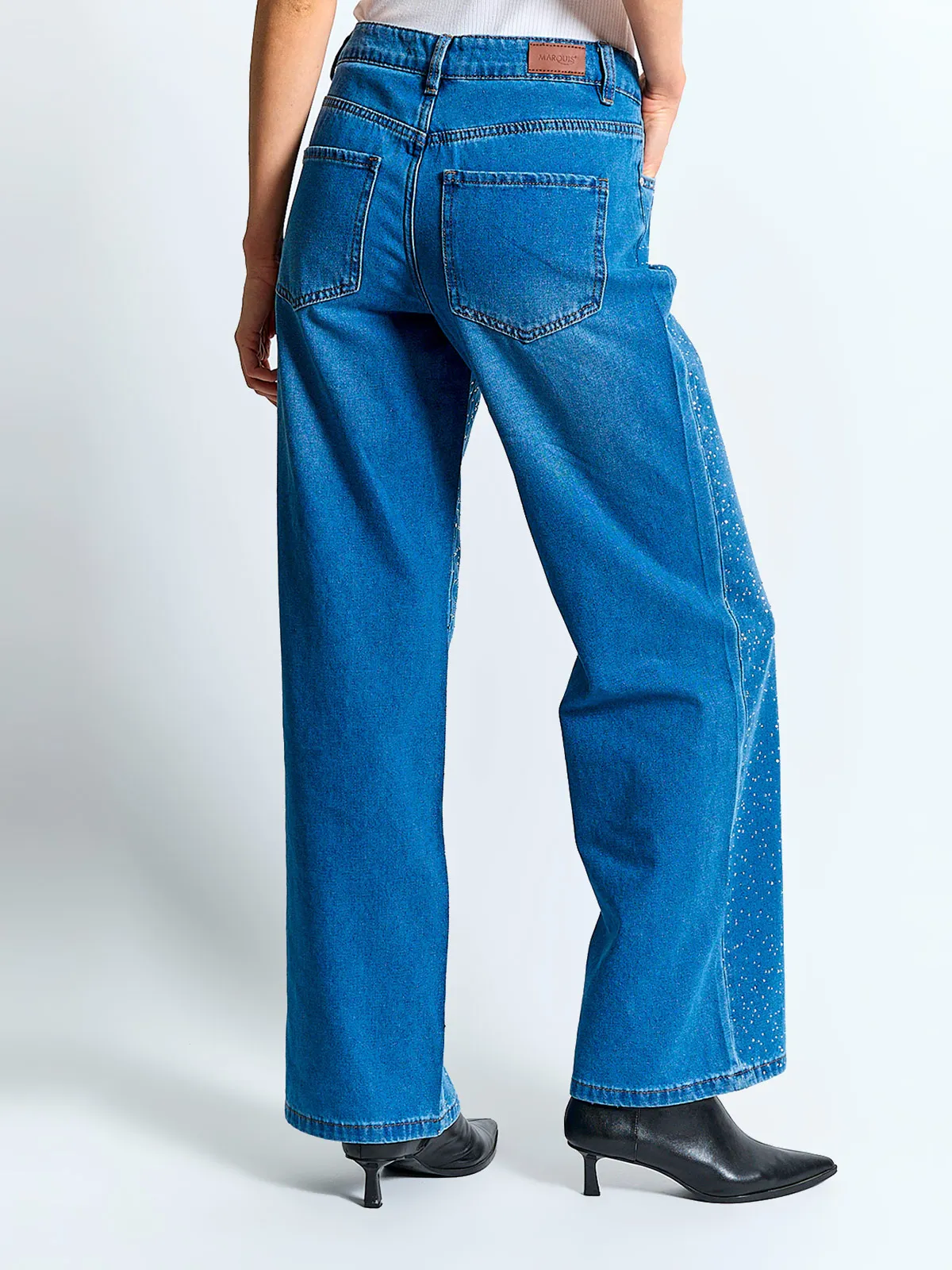 JEANS MUJER MARQUIS ALGODÓN BRILLOS - 3