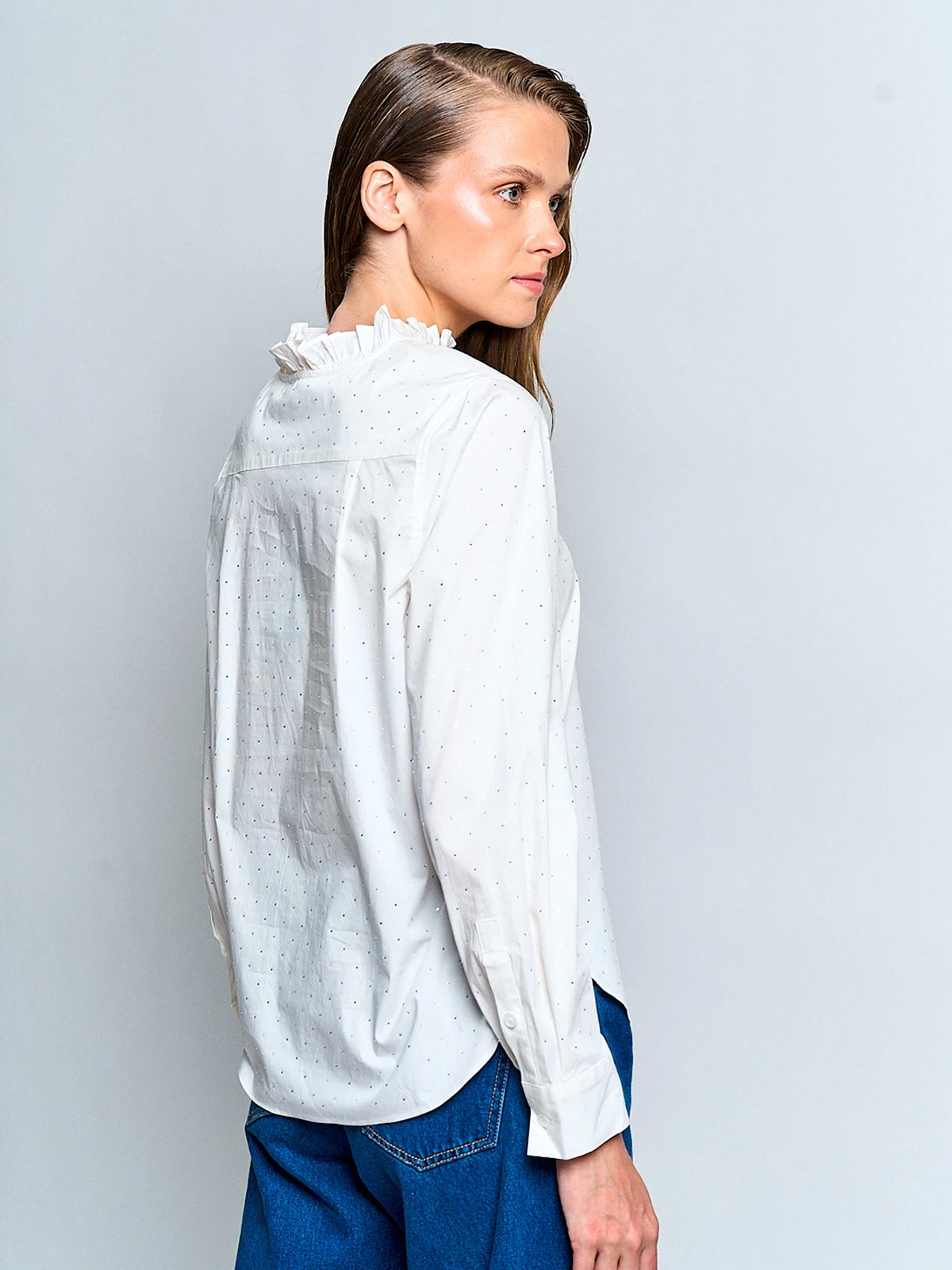 BLUSA MUJER MARQUIS ALGODÓN BRILLOS - 2