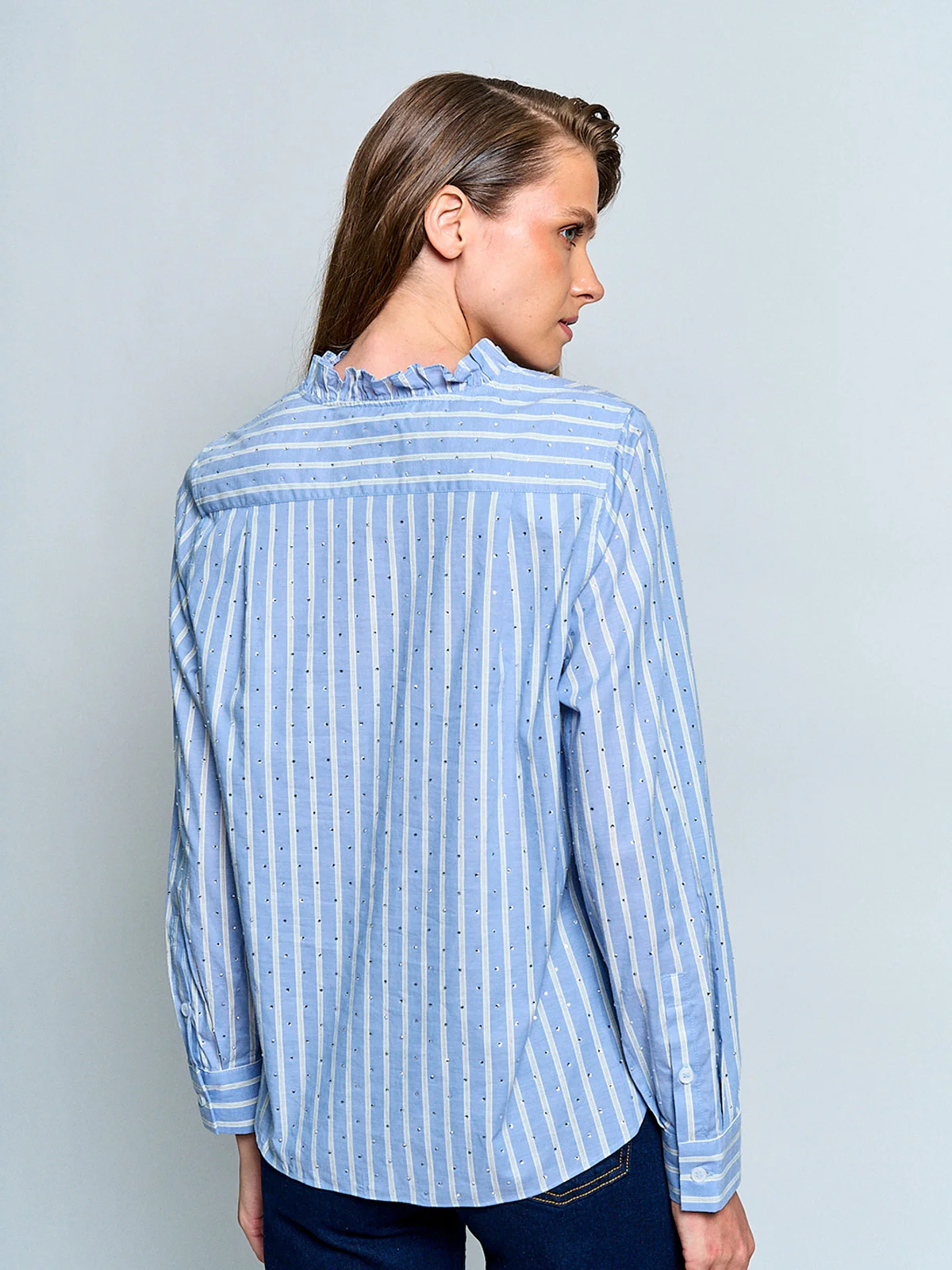 BLUSA MUJER MARQUIS ALGODÓN BRILLOS - 2