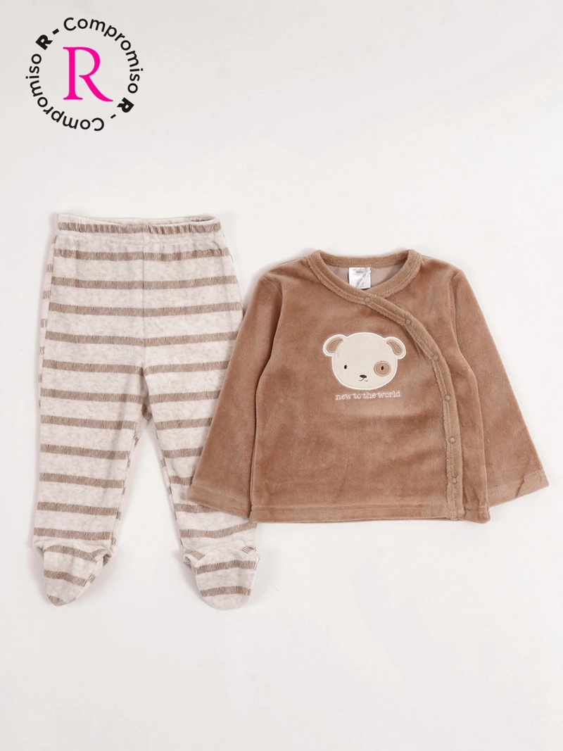 OSITO NIÑO BABY HARVEST PLUSH 2 PIEZAS - 1