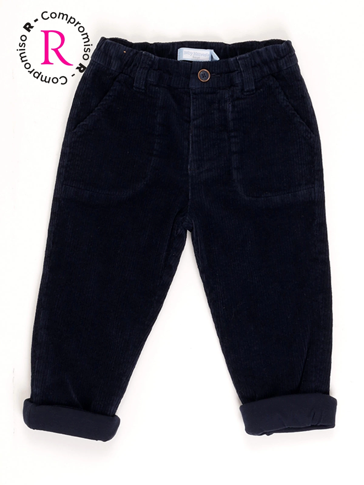 PANTALÓN NIÑO BABY HARVEST ALGODÓN - 1