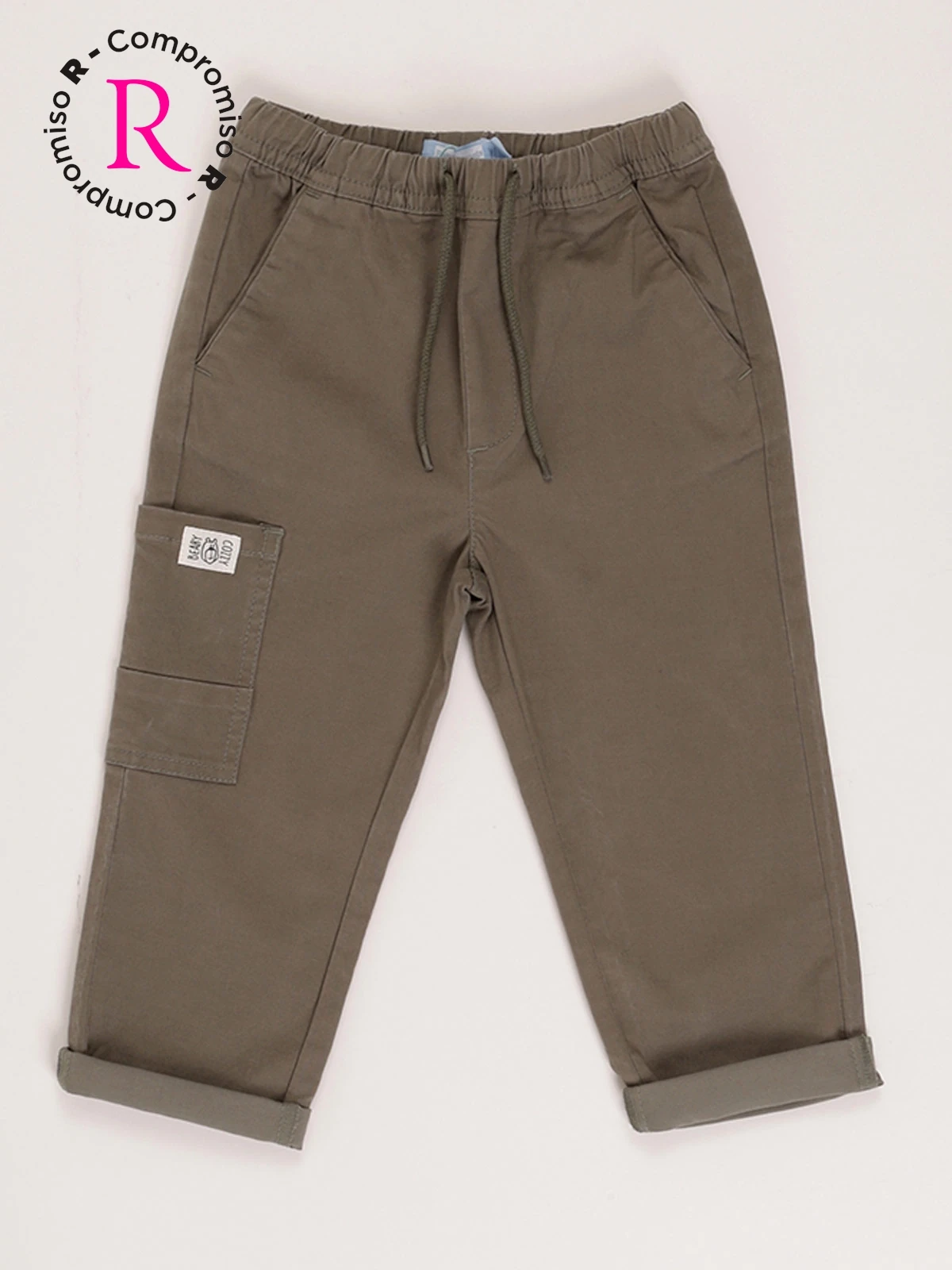 PANTALÓN NIÑO BABY HARVEST ALGODÓN - 1