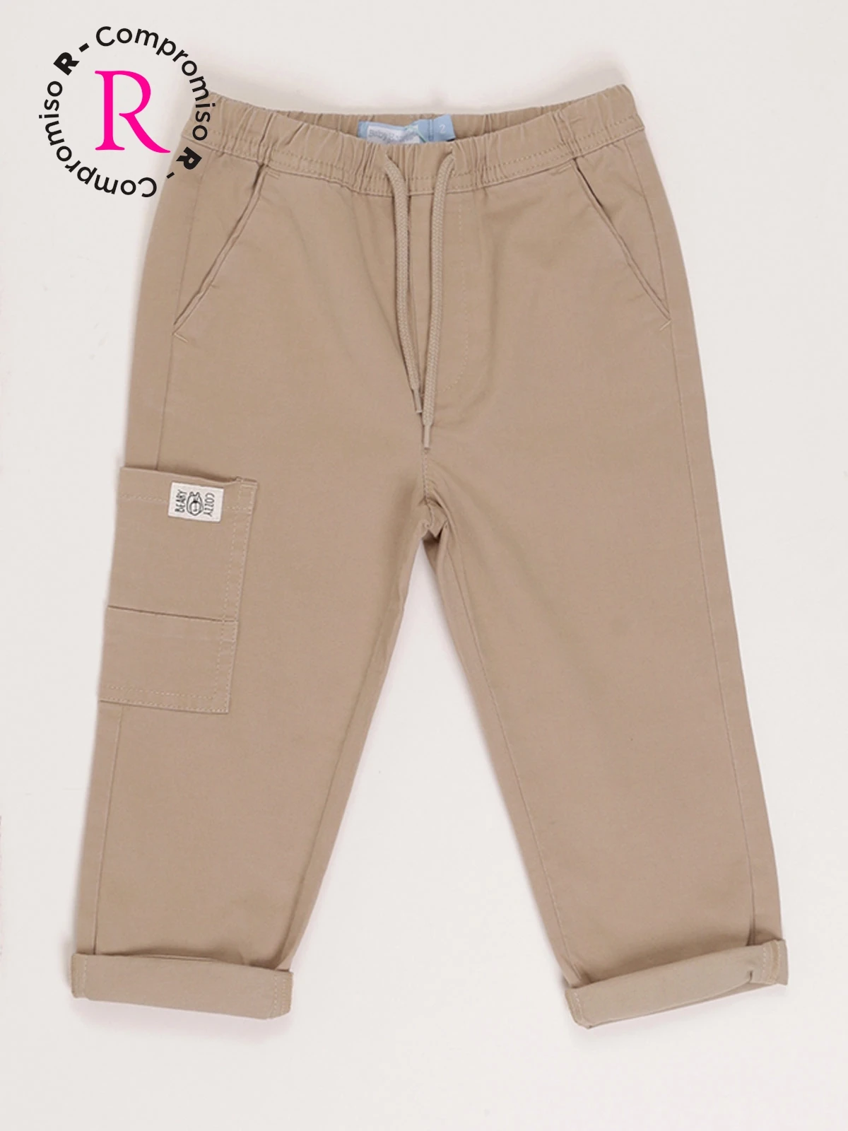 PANTALÓN NIÑO BABY HARVEST ALGODÓN - 1
