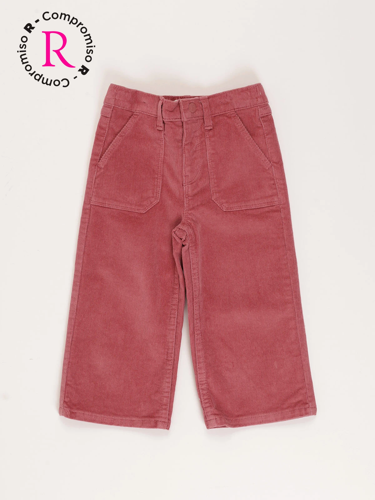 PANTALÓN NIÑA BABY HARVEST ALGODÓN PALAZZO - 1