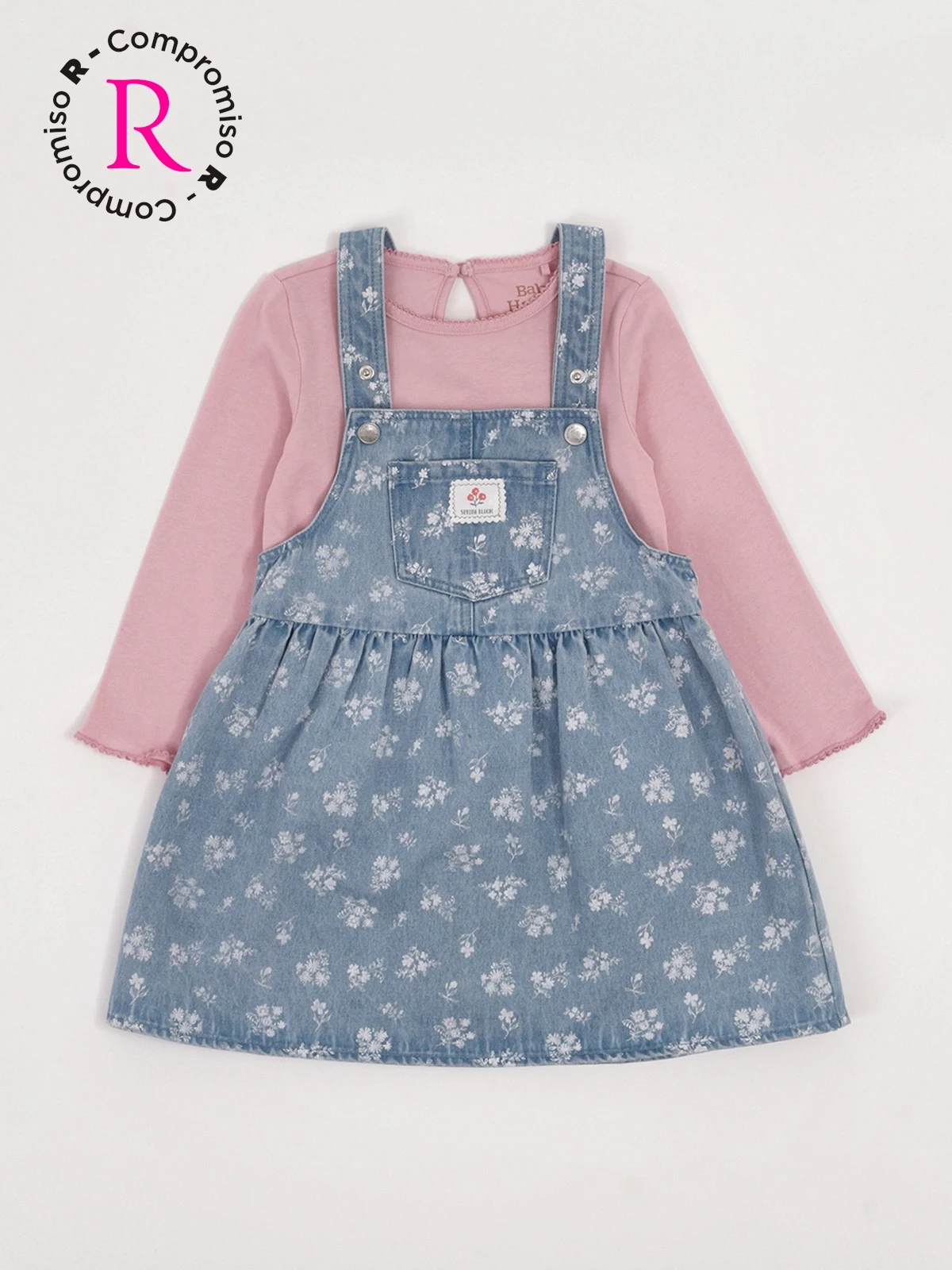 BABY HARVEST CONJUNTO NIÑA BABY HARVEST JARDINERA Y POLERA