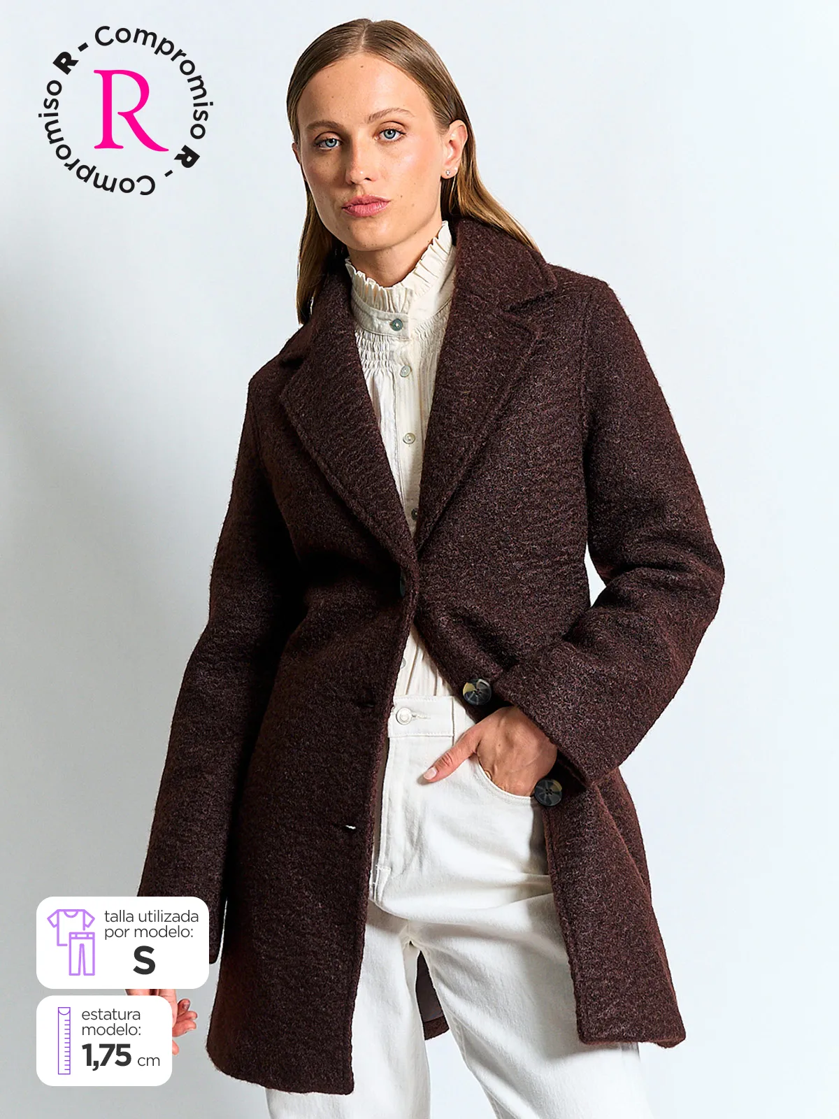 ABRIGO MUJER MARQUIS BUCLE - 1
