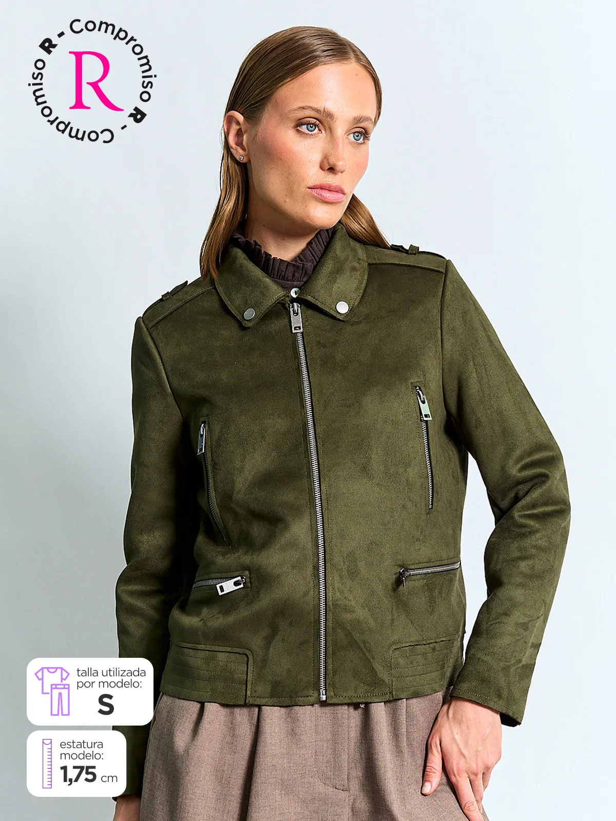 CHAQUETA MUJER MARQUIS BIKER - 1