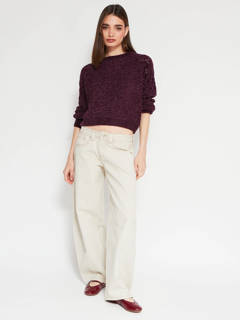 SWEATER MUJER INDEX CUELLO REDONDO MANGA LARGA - 4