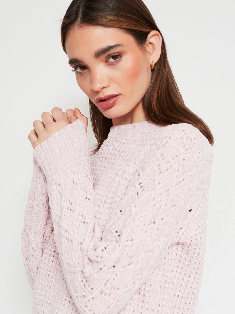 SWEATER MUJER INDEX CUELLO REDONDO MANGA LARGA - 3
