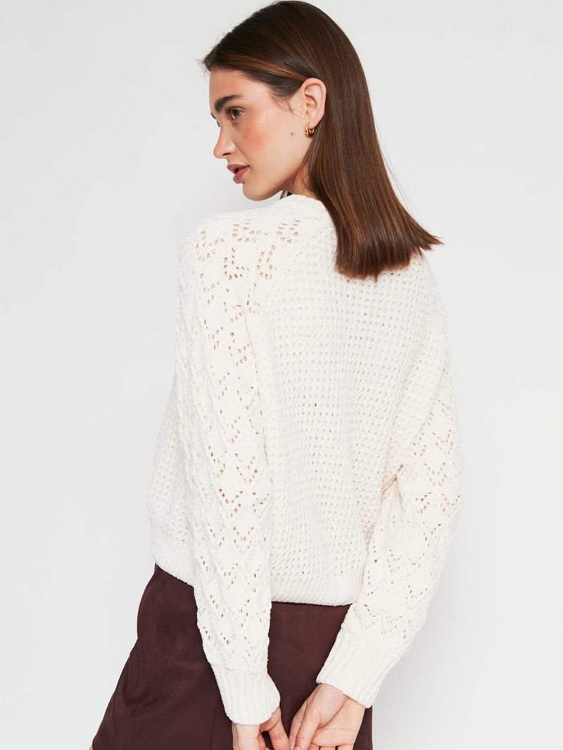 SWEATER MUJER INDEX CUELLO REDONDO MANGA LARGA - 2